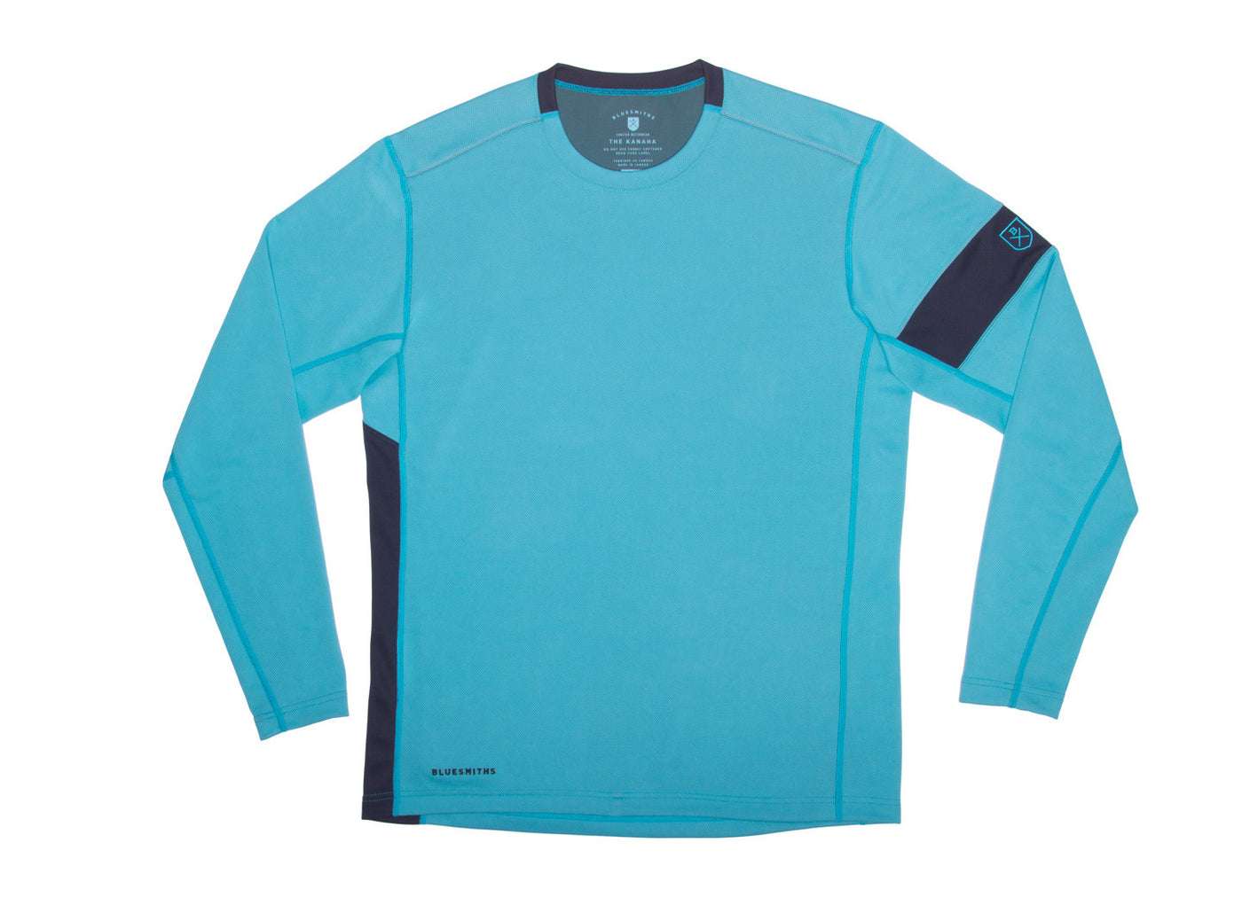 The Kanaha Hydrophobic Shirt for Men - Blue Atoll (Rich Navy)