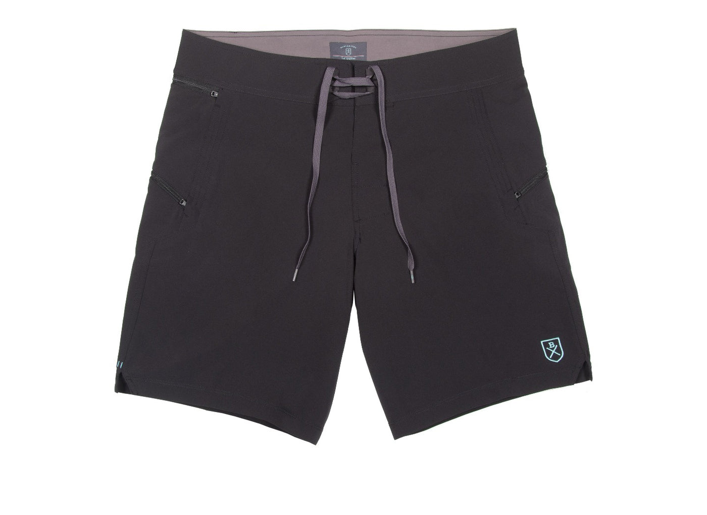 The Spartan Board Shorts -  9" Inseam - Almost Black