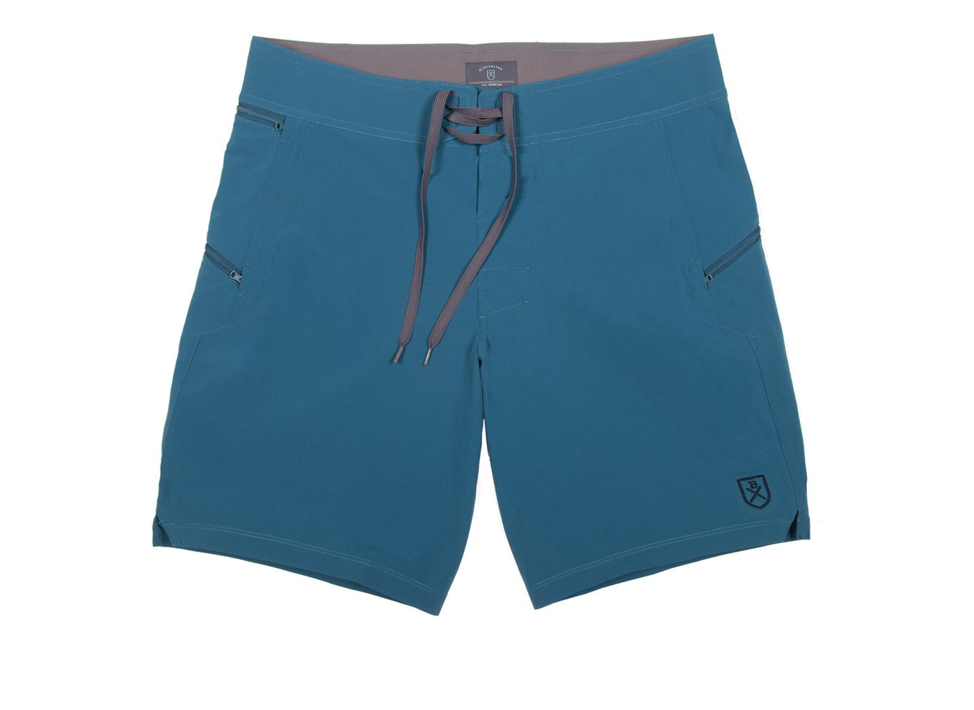 The Spartan Board Shorts -  9" Inseam - Makena Blue