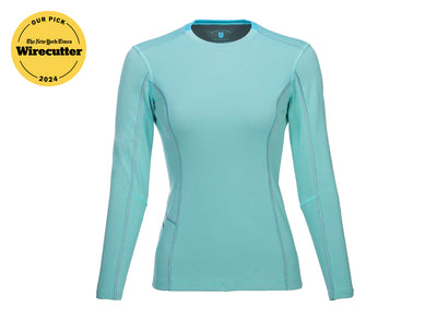 The Kanaha Hydrophobic Shirt for Women - Aqua Blue (Blue Atoll)